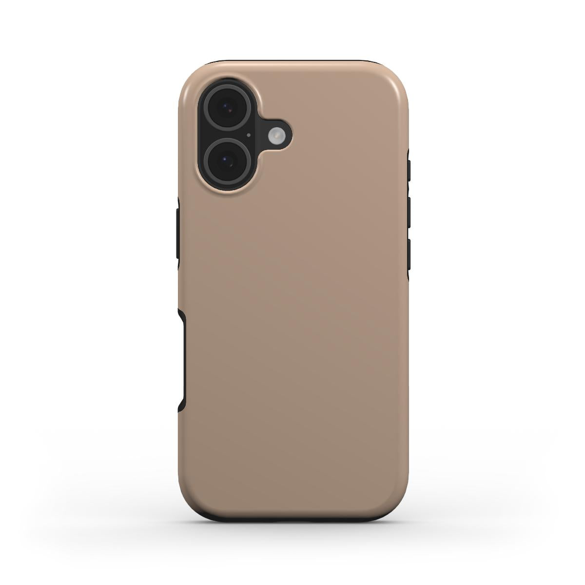 BEIGE LATTE - Hard Phone Case